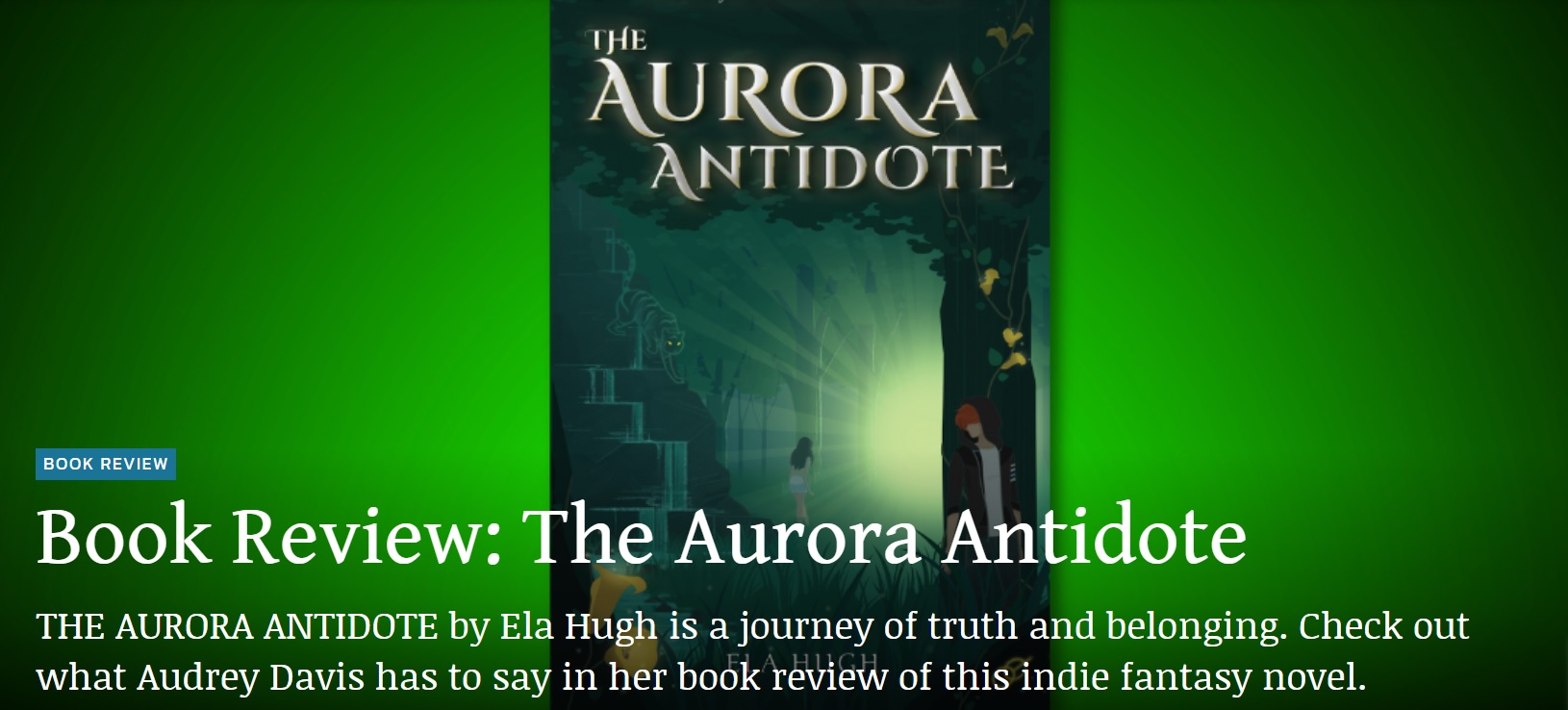 Read more about the article Independent Book Review’s Editorial Review of ‘The Aurora Antidote’